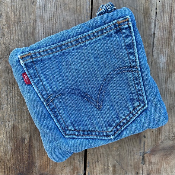 Vintage Other - Hand Made Vintage LEVIS Pot Holder Hot Pad